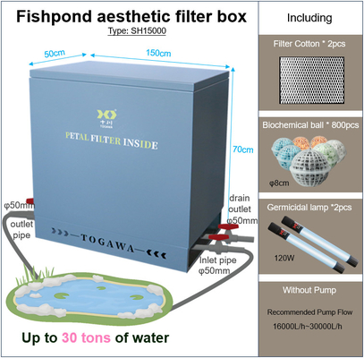 Fish Pond Aesthetic Filter Box